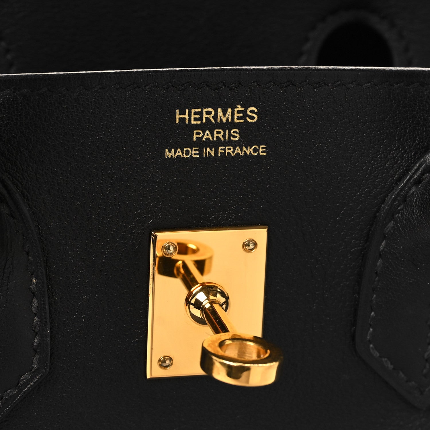 Hermes Swift Birkin 25 Black 6 of 15