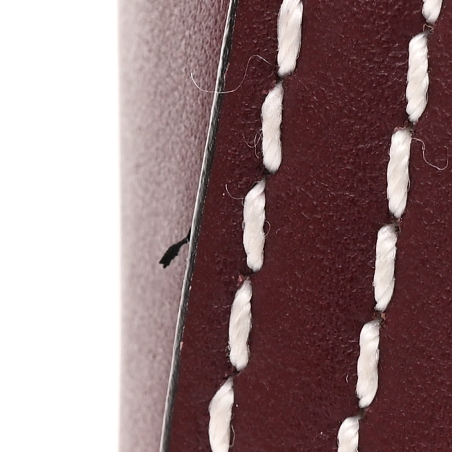 Givenchy Calfskin Small Bi-Color Topstitch Antigona Oxblood Black 13 of 13