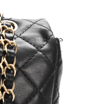 Chanel Lambskin Quilted Medium Precious Jewel Single Flap Black 8 of 8