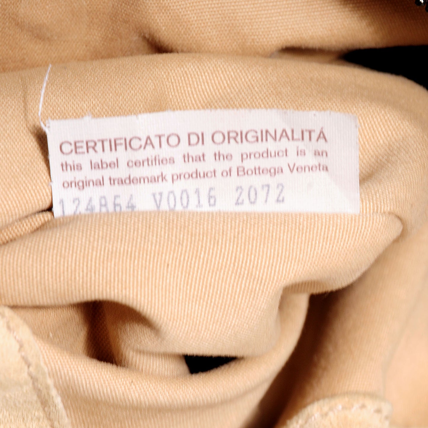 Nappa Intrecciato Large Campana Ebano