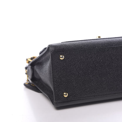 Chanel Caviar Flap Shoulder Bag Black 9 of 10