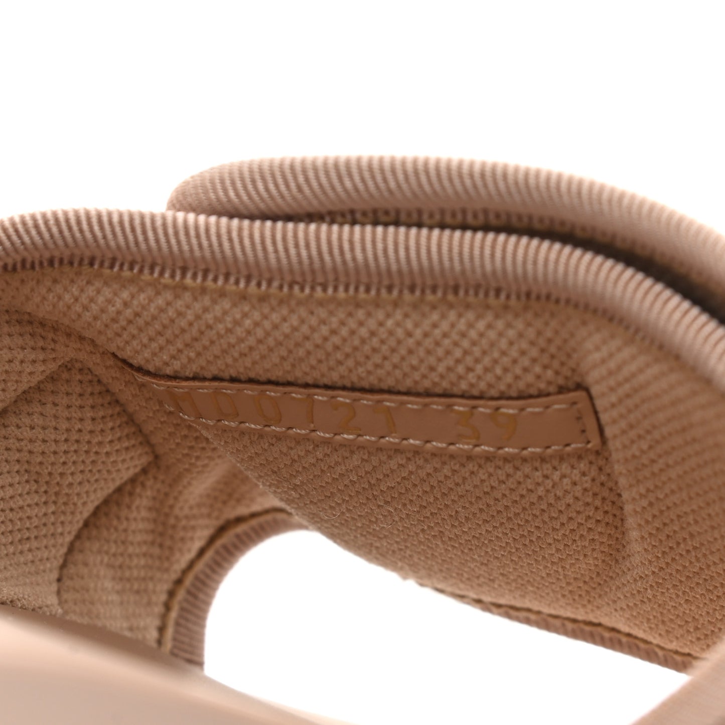 Nylon Camouflage Dio(r)evolution Slide Sandals 39 Nude