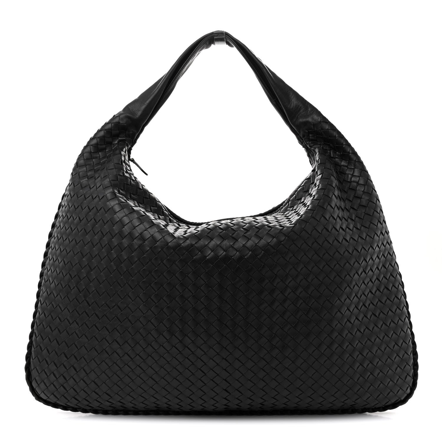 Bottega Veneta Nappa Intrecciato Large Veneta Hobo Black 1 of 13