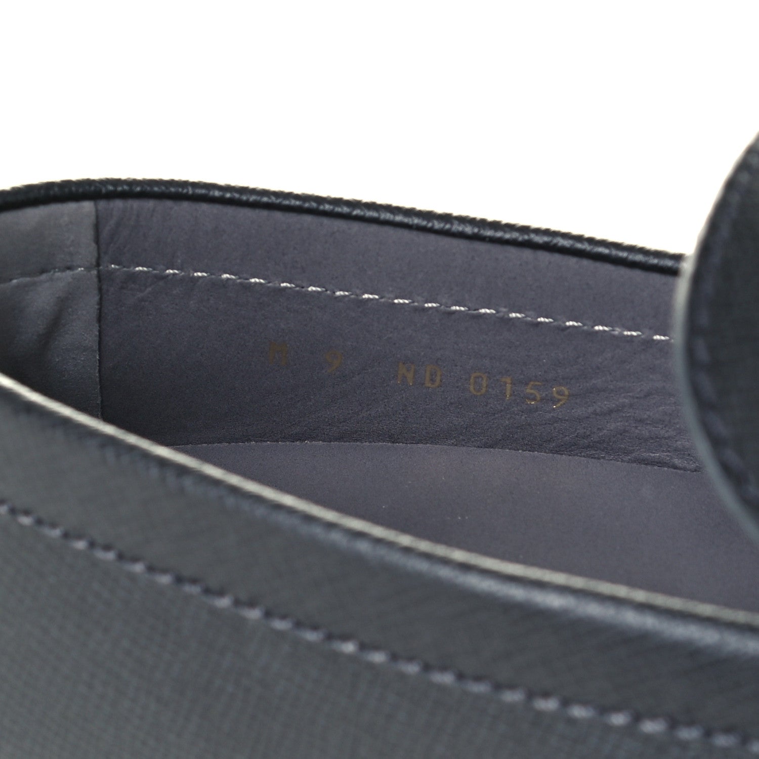 Louis Vuitton Taiga Mens Hockenheim Moccasin Loafers 9 Ardoise 9 of 11