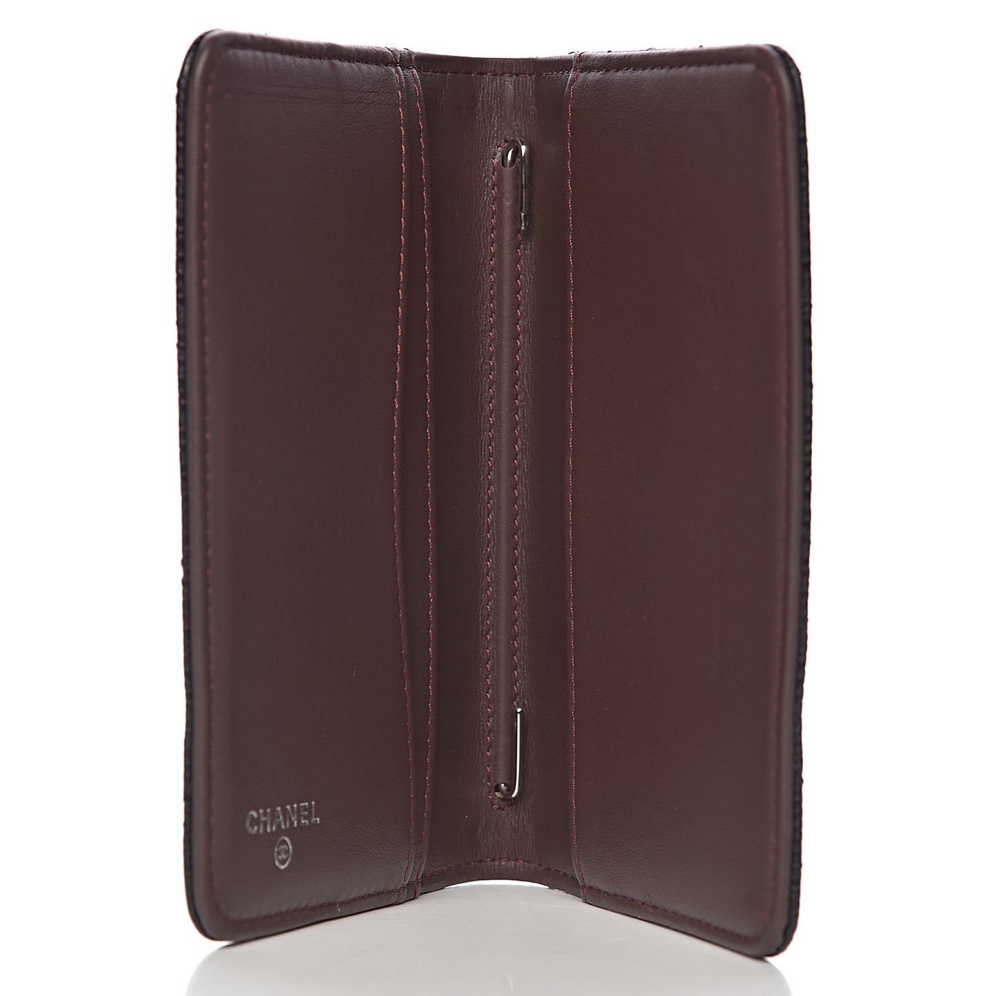 Caviar Quilted Agenda Cover Black
