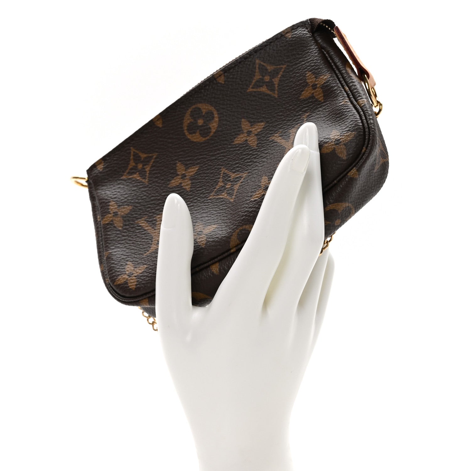 Louis Vuitton Monogram Mini Pochette Accessories 2 of 9