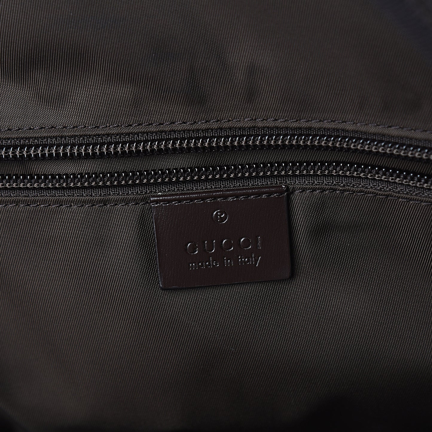 GG Plus Monogram Interlocking G Medium Backpack Dark Brown