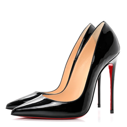 Christian Louboutin Patent So Kate 120 Pumps 37 Black 3 of 8