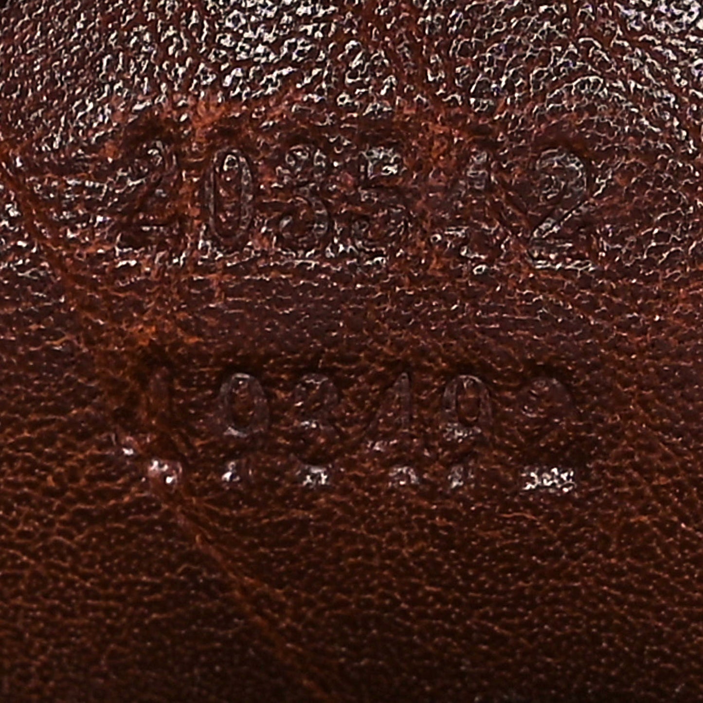 Monogram Studded Tote Dark Brown