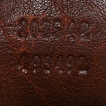 Gucci Monogram Studded Tote Dark Brown 7 of 15