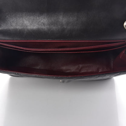 Chanel Lambskin Quilted Maxi Single Flap Black 5 of 13