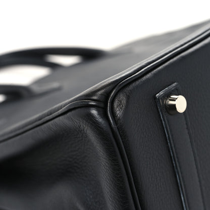 Hermes Taurillon Clemence Birkin 35 Black 11 of 13