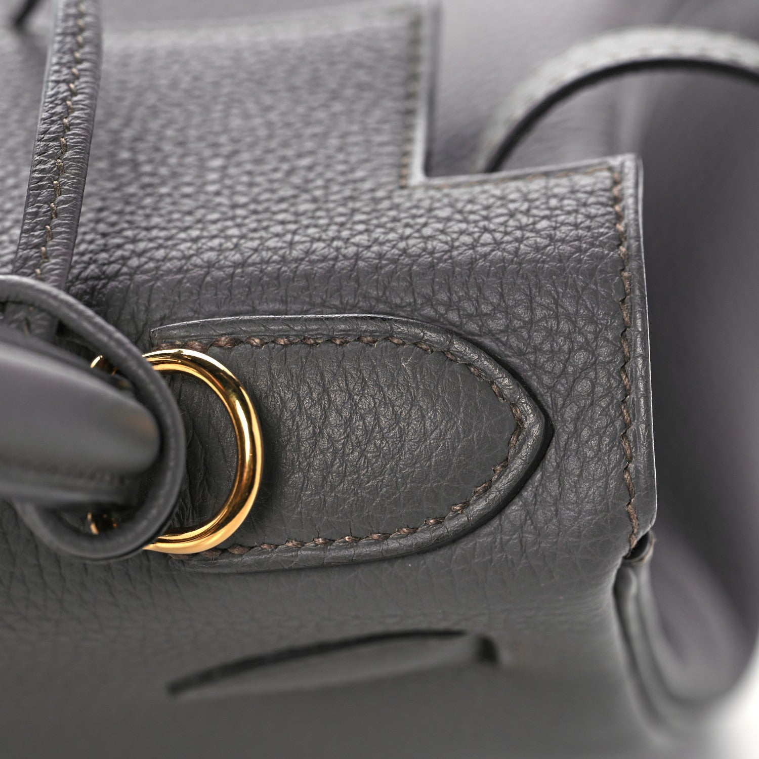 Hermes Togo Kelly Retourne 28 Etain 10 of 38