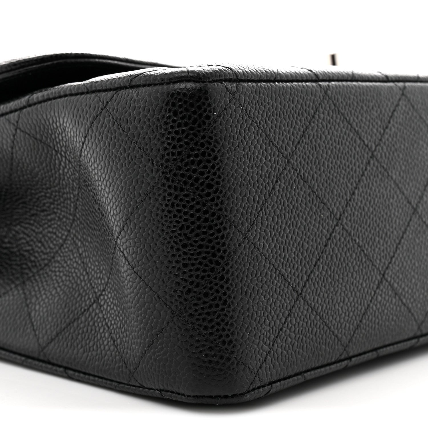 Chanel Caviar Quilted Jumbo Double Flap Black 9 of 11