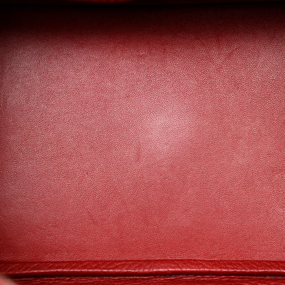 Hermes Taurillon Clemence Lindy 30 Rouge Garance 13 of 15