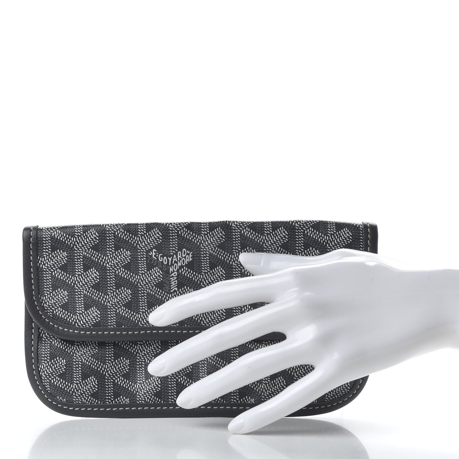 Goyard Goyardine Pouch Grey 2 of 9