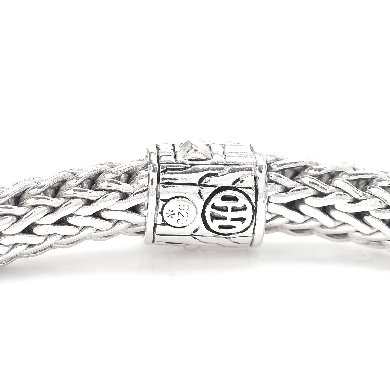 John Hardy Sterling Silver Black Sapphire 6.5mm Classic Chain Bracelet 4 of 4