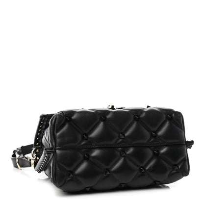Valentino Garavani Nappa Monochrome Medium Candystud Top Handle Bag Black 3 of 8
