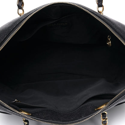 Chanel Caviar CC Timeless Tote Black 4 of 5