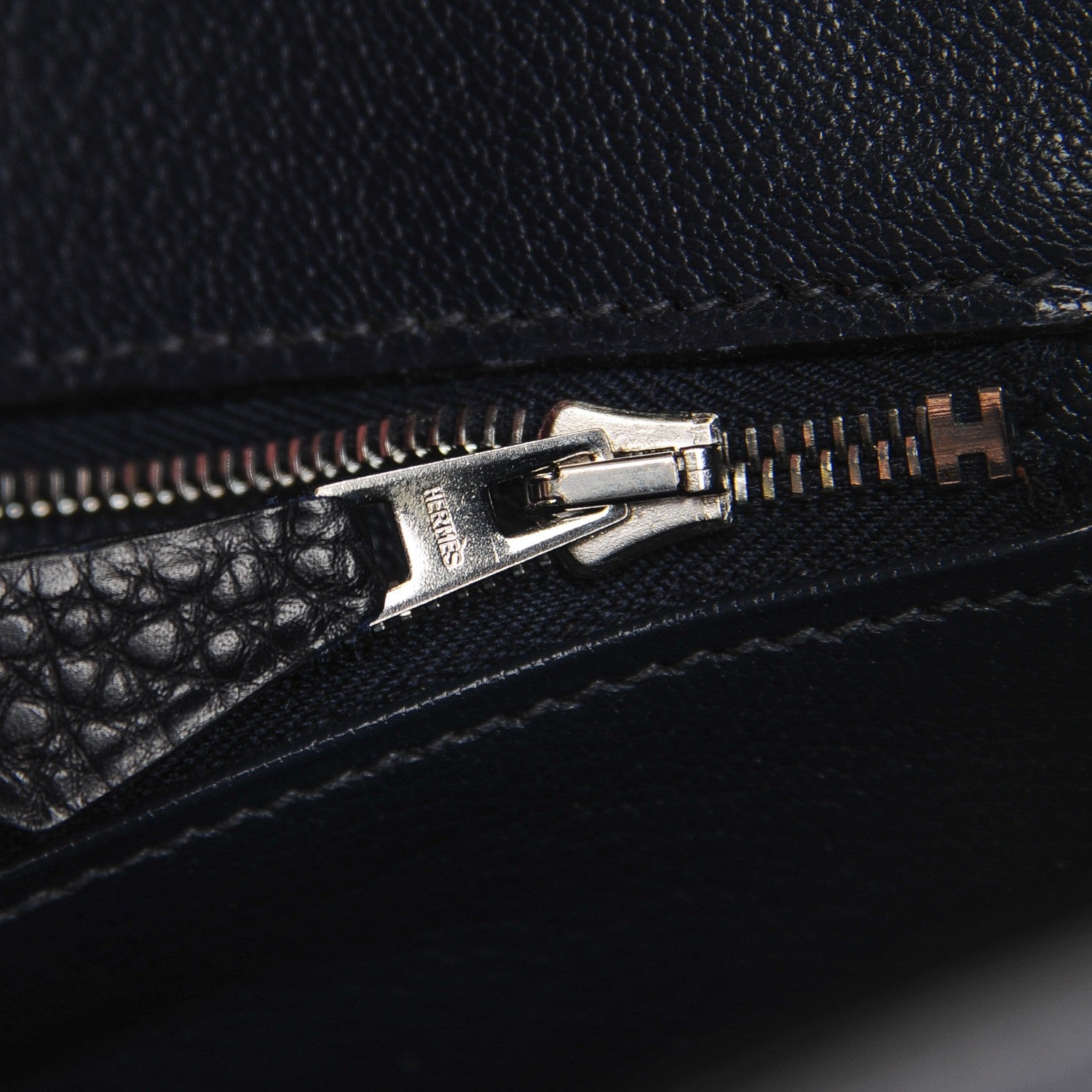 Hermes Togo Vibrato Birkin 35 Indigo 19 of 24
