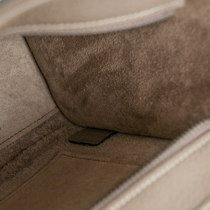 Celine Drummed Calfskin Nano Luggage Souris 7 of 8
