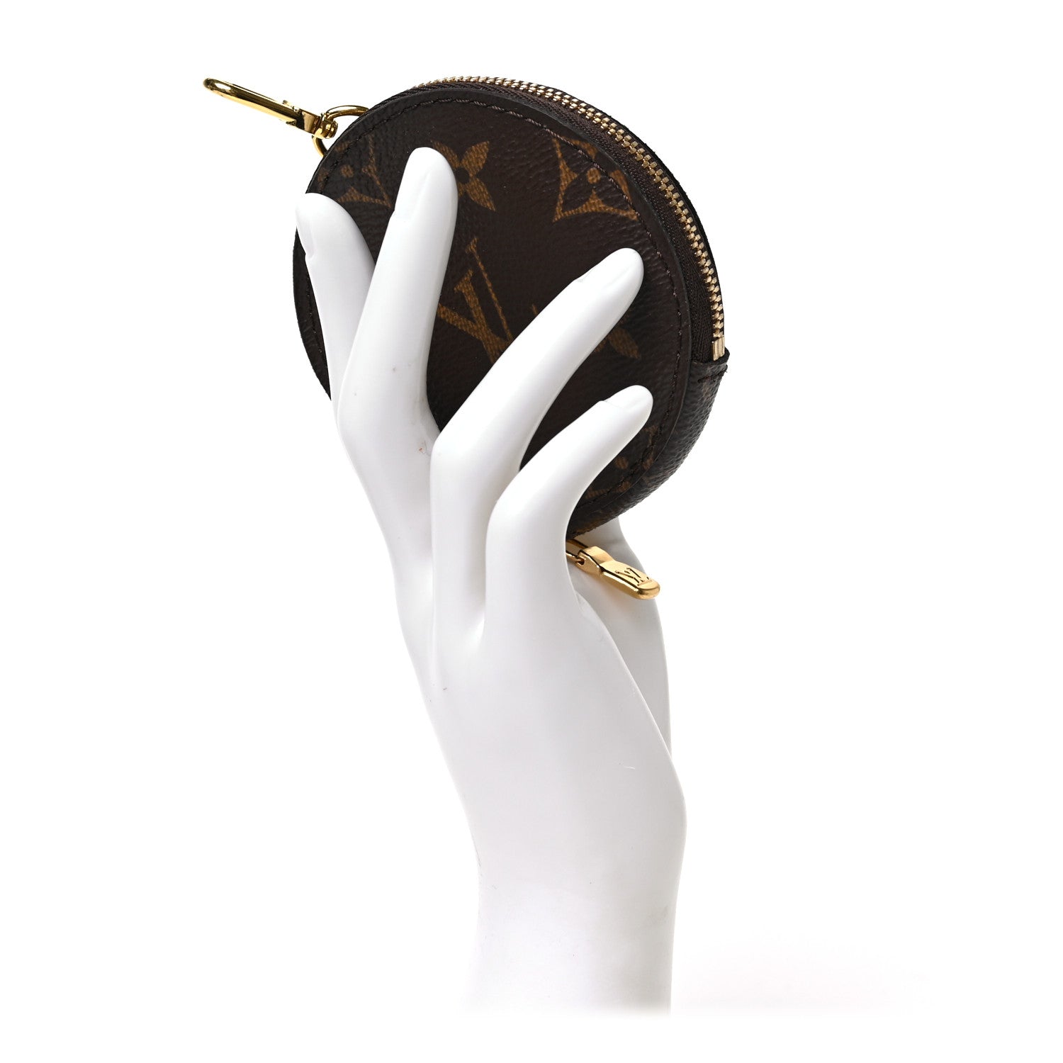 Louis Vuitton Monogram Multi Pochette Accessories Round Coin Purse 2 of 6
