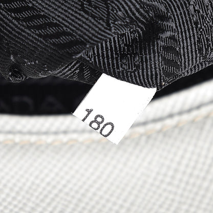 Prada Saffiano Cuir Twin Tote Talco 9 of 14