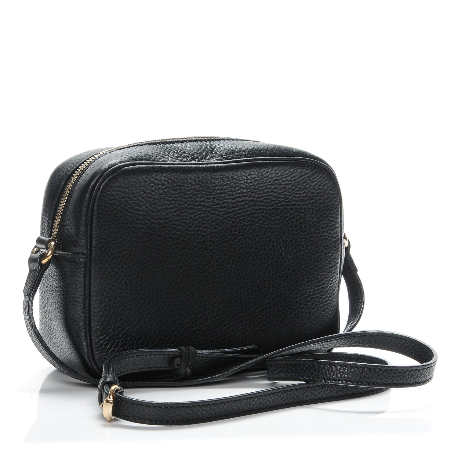 Gucci Pebbled Calfskin Small Soho Disco Bag Black 3 of 11