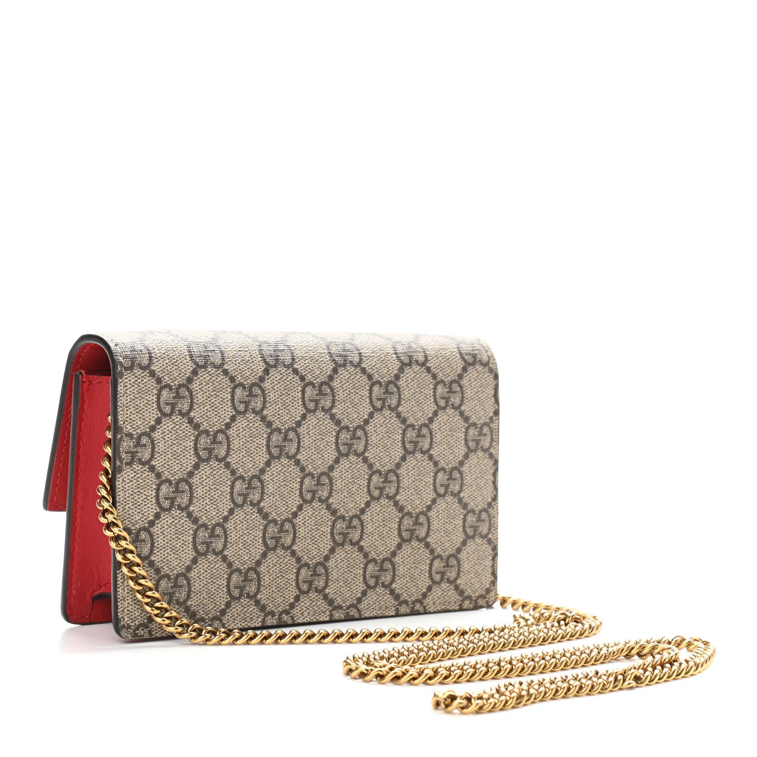 Gucci GG Supreme Monogram Mini Cherry Chain Bag 2 of 9