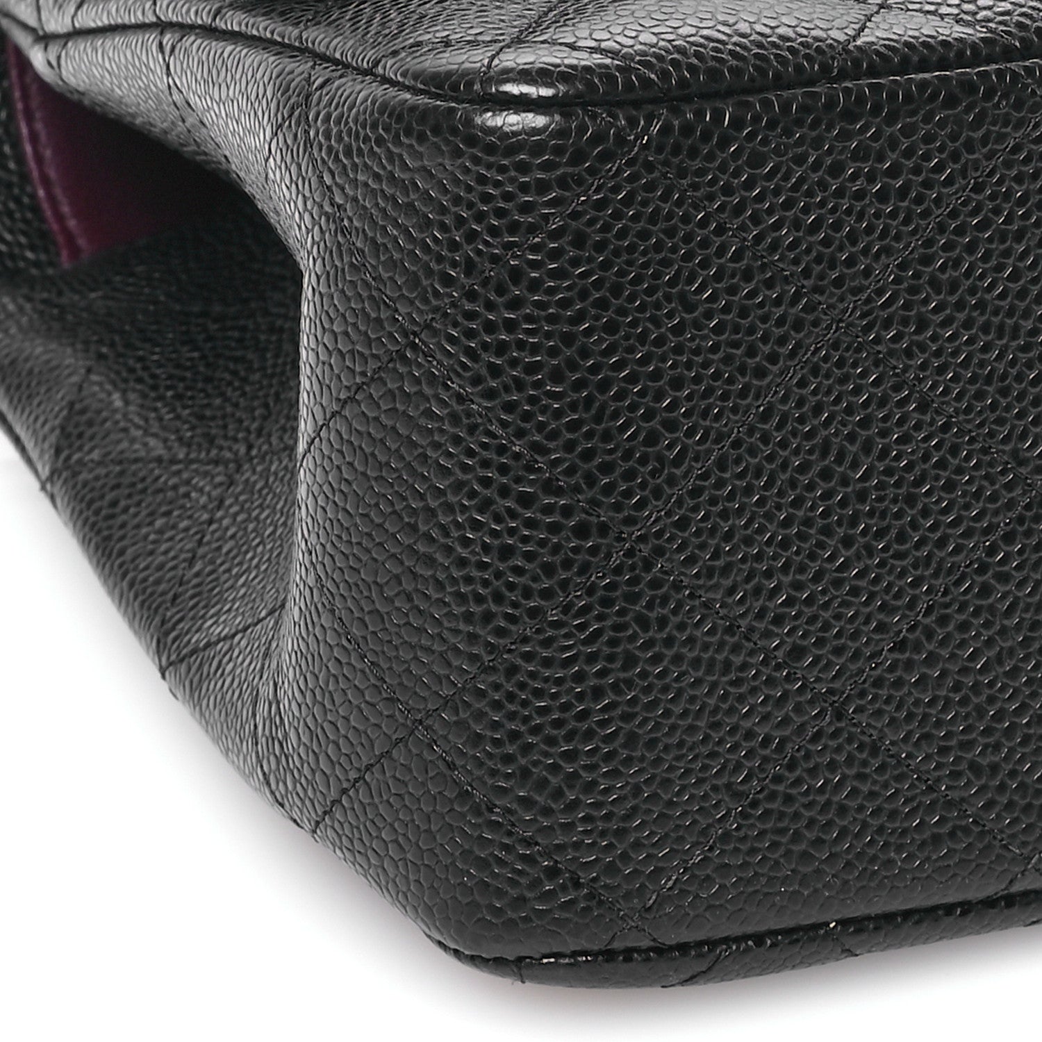 Chanel Caviar Quilted Jumbo Double Flap Black 9 of 11