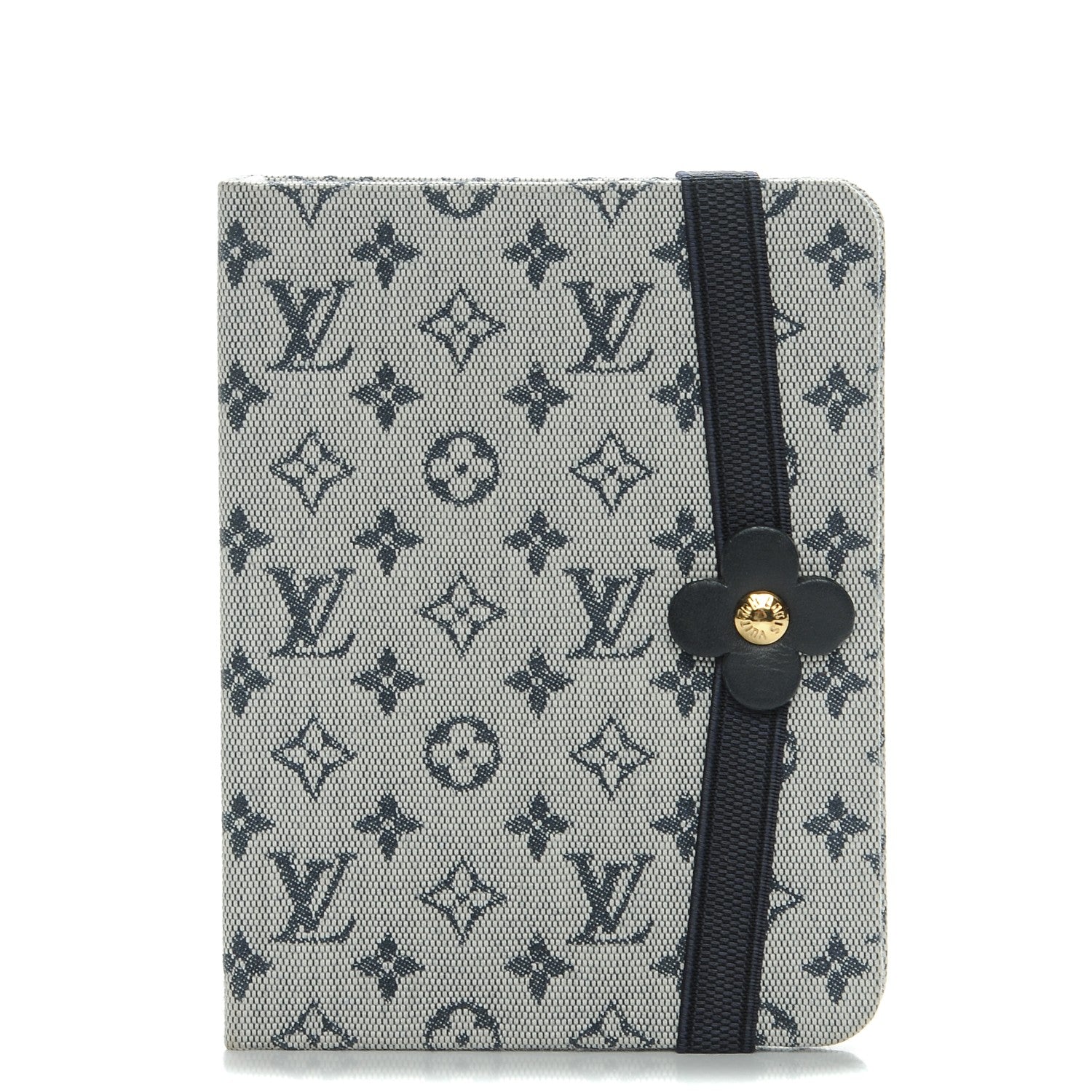 Louis Vuitton Mini Lin Notebook Blue 1 of 7
