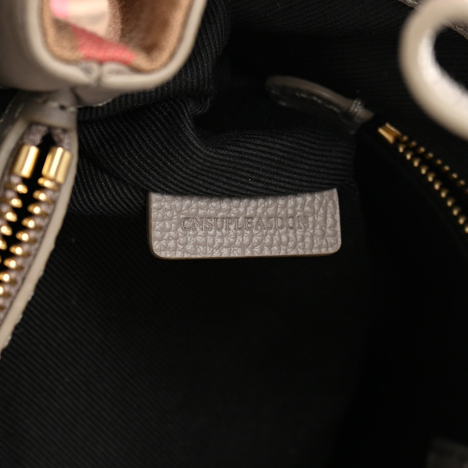 Burberry Derby Calfskin House Check Medium Banner Tote Taupe Brown 8 of 13