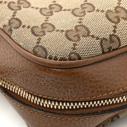 Gucci Monogram Mini Bree Messenger Bag Beige Tabacco 20 of 21