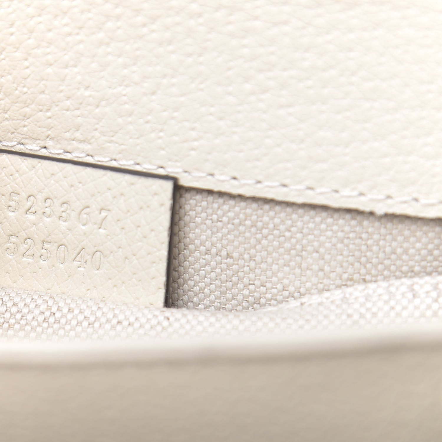 Gucci Textured Calfskin Crystal Bamboo Web Mini Dionysus Top Handle Bag Mystic White 7 of 11