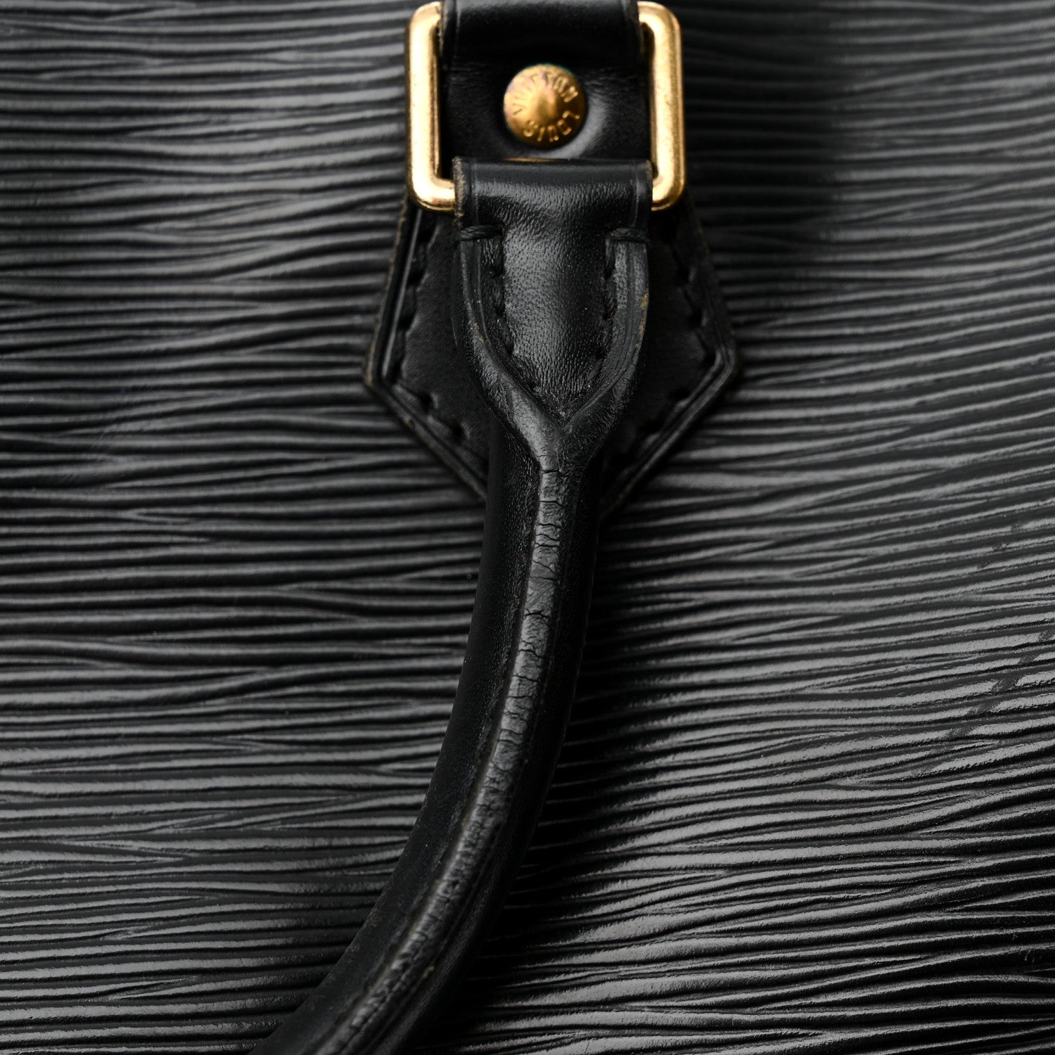 Louis Vuitton Epi Speedy 25 Black 13 of 20