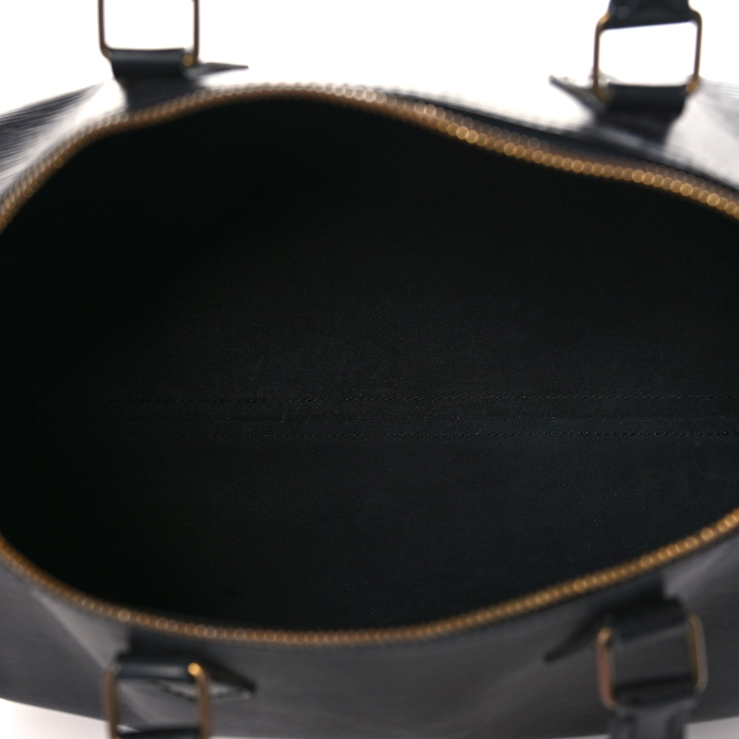 Louis Vuitton Epi Speedy 30 Black 5 of 8