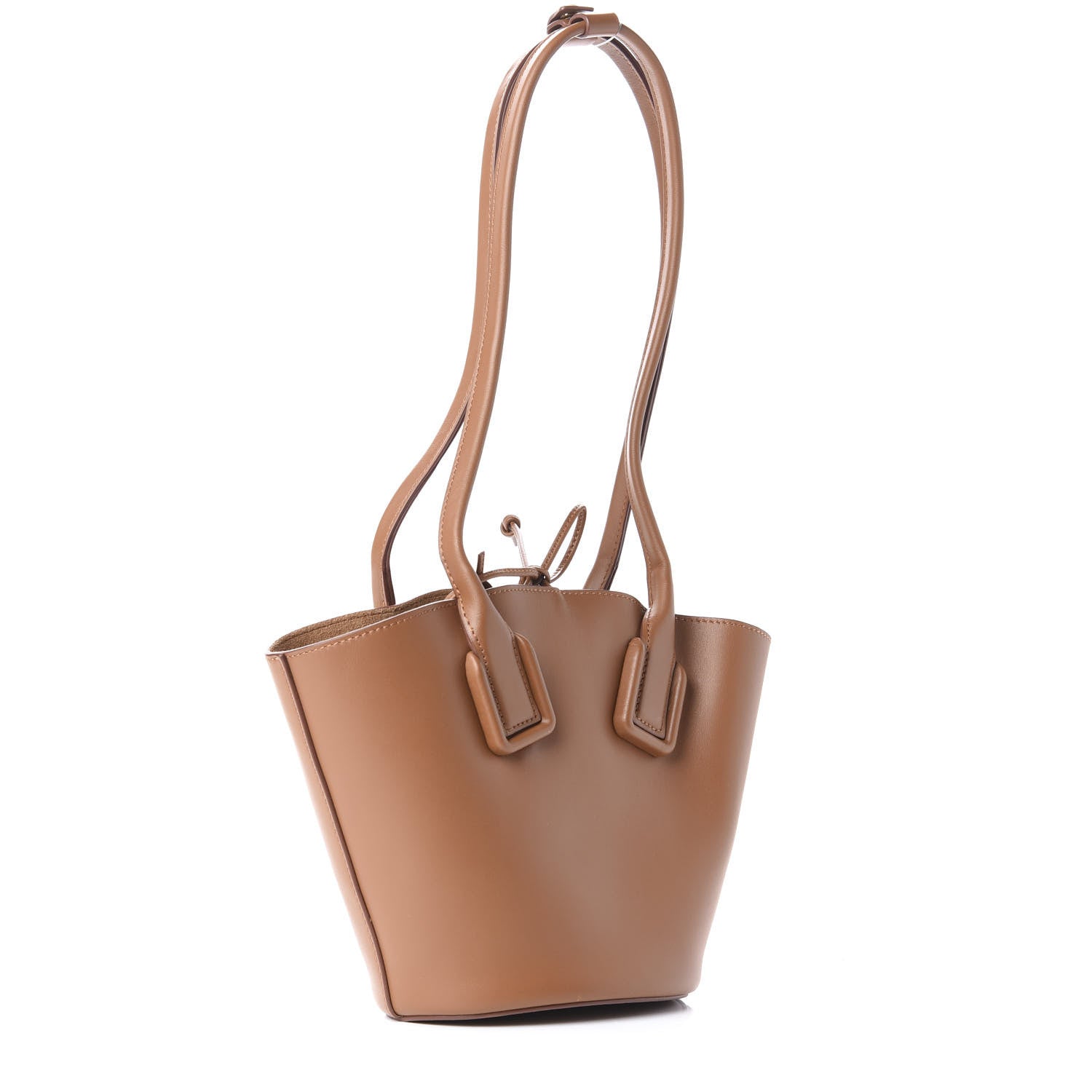 Bottega Veneta Calfskin Small Basket Tote Clay 3 of 9