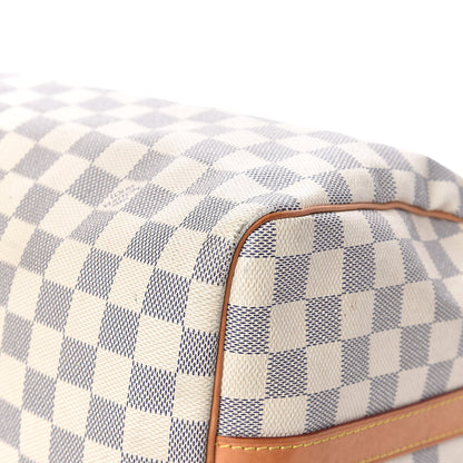 Louis Vuitton Damier Azur Speedy Bandouliere 30 15 of 17