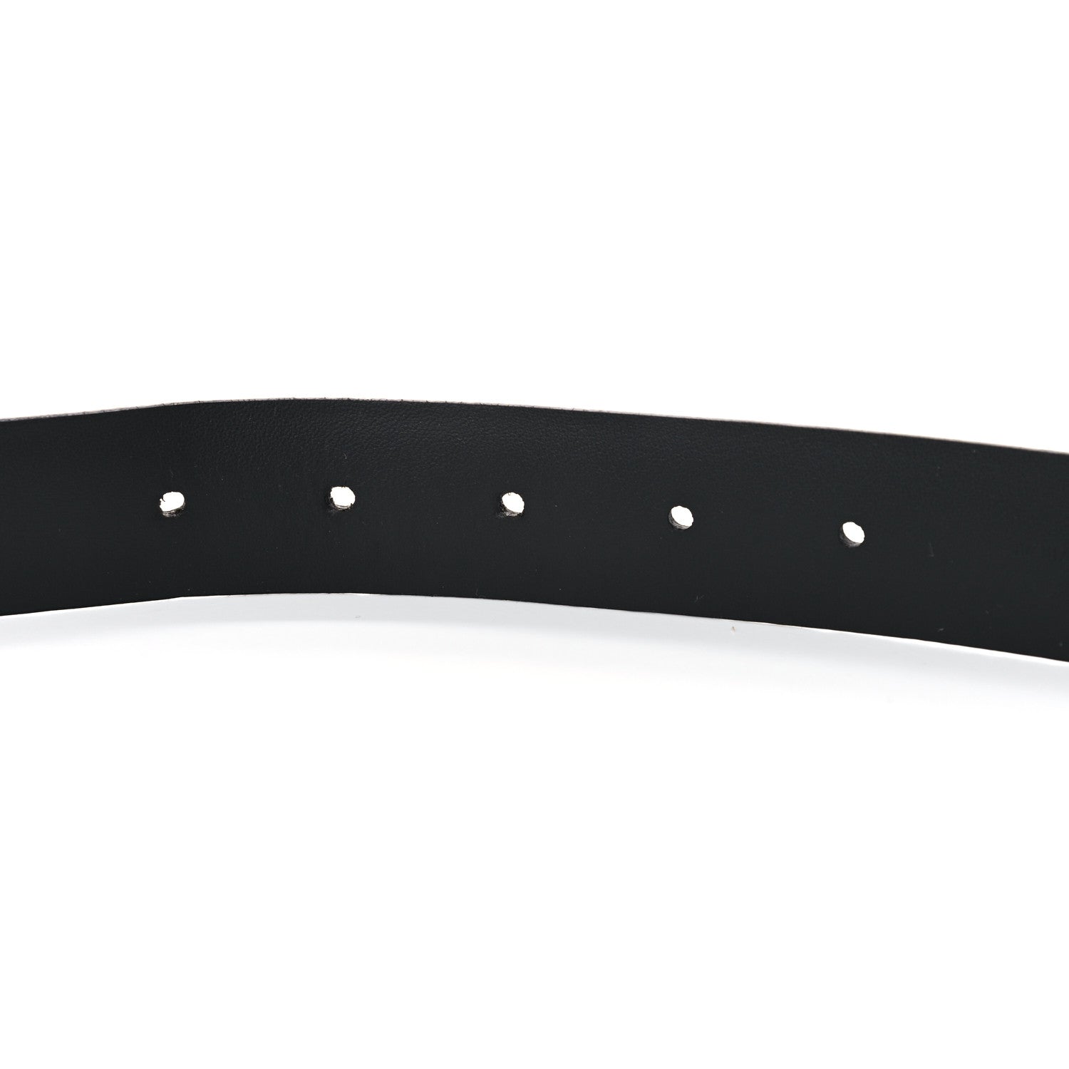 Louis Vuitton Calfskin 30mm Neogram LV Belt 95 38 Black 7 of 8