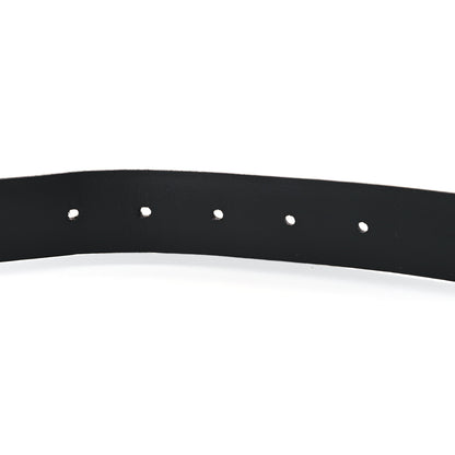 Louis Vuitton Calfskin 30mm Neogram LV Belt 95 38 Black 7 of 8