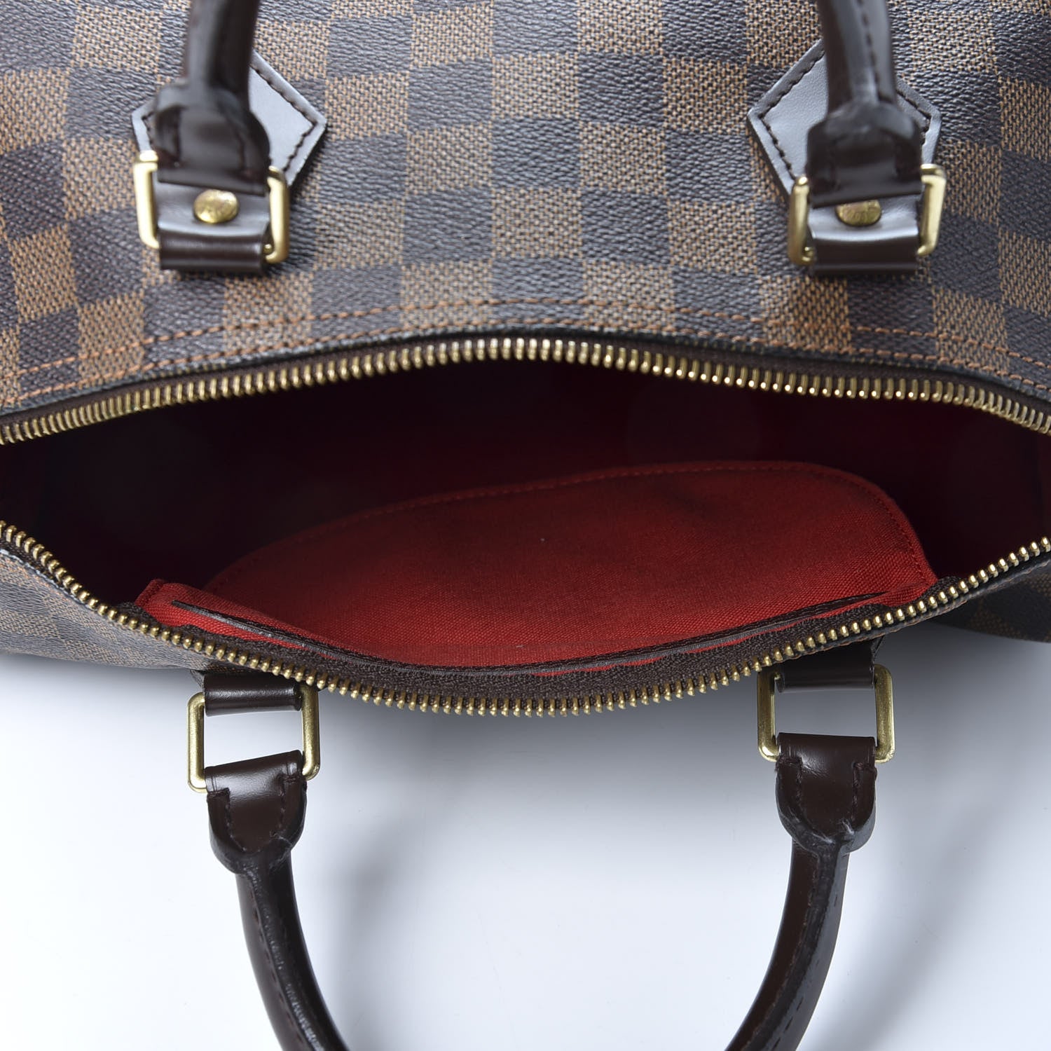 Louis Vuitton Damier Ebene Speedy 30 4 of 8