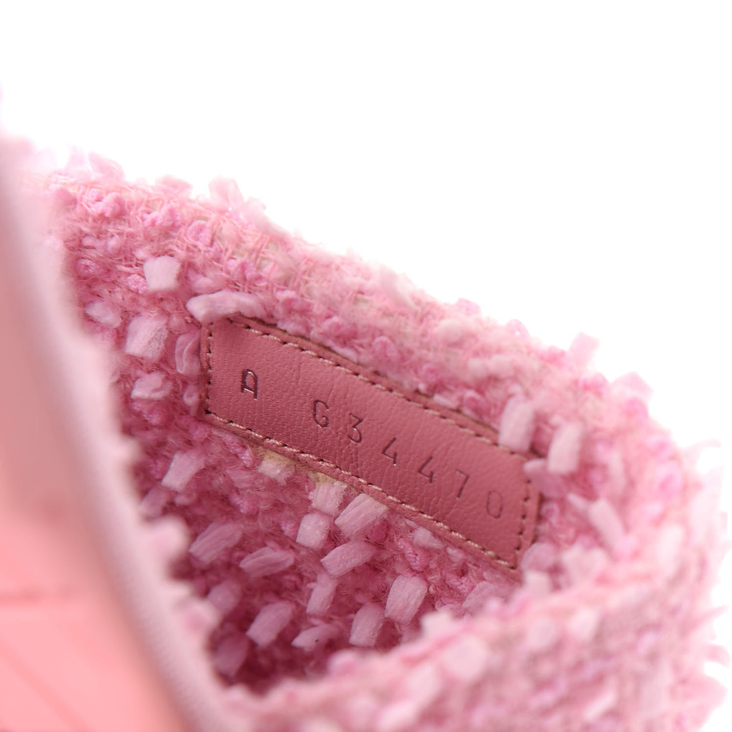 Tweed CC Flat Mules M Pink