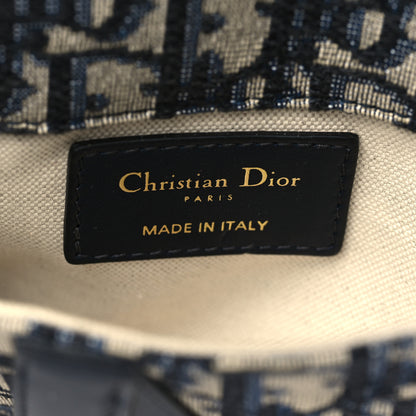Christian Dior Oblique Saddle Belt Pouch Blue 6 of 6
