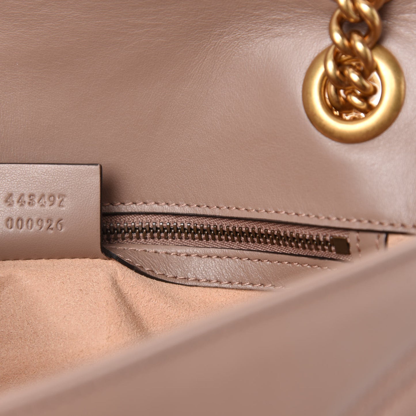 Calfskin Matelasse Small GG Marmont Shoulder Bag Porcelain Rose
