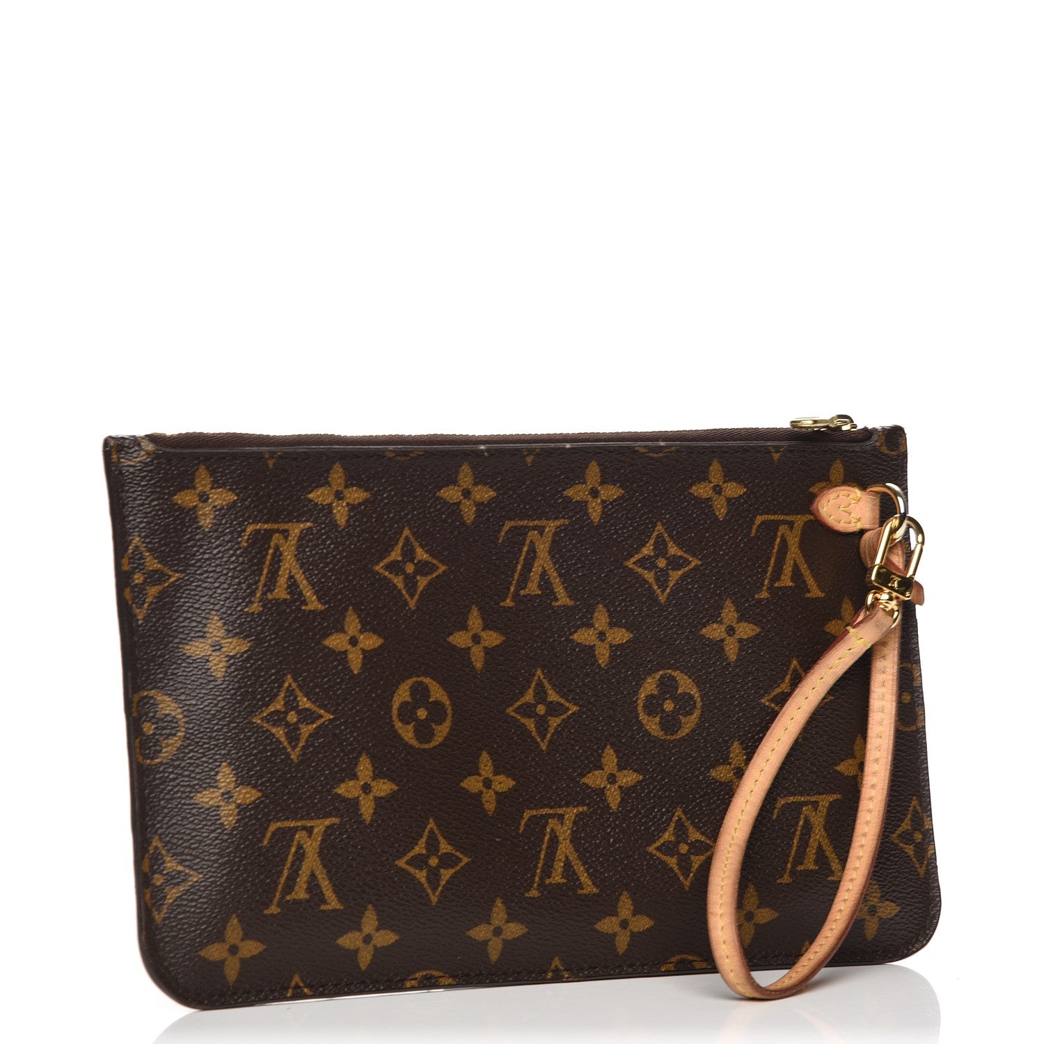 Louis Vuitton Monogram Neverfull MM GM Pochette Fuchsia 3 of 9