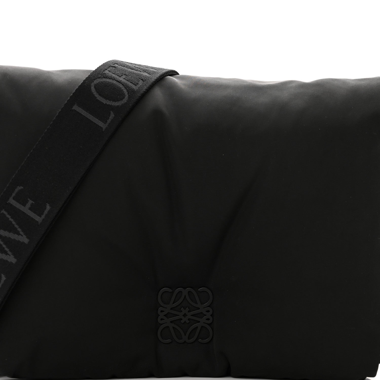 Loewe Nylon Medium Goya Puffer Bag Black 8 of 10