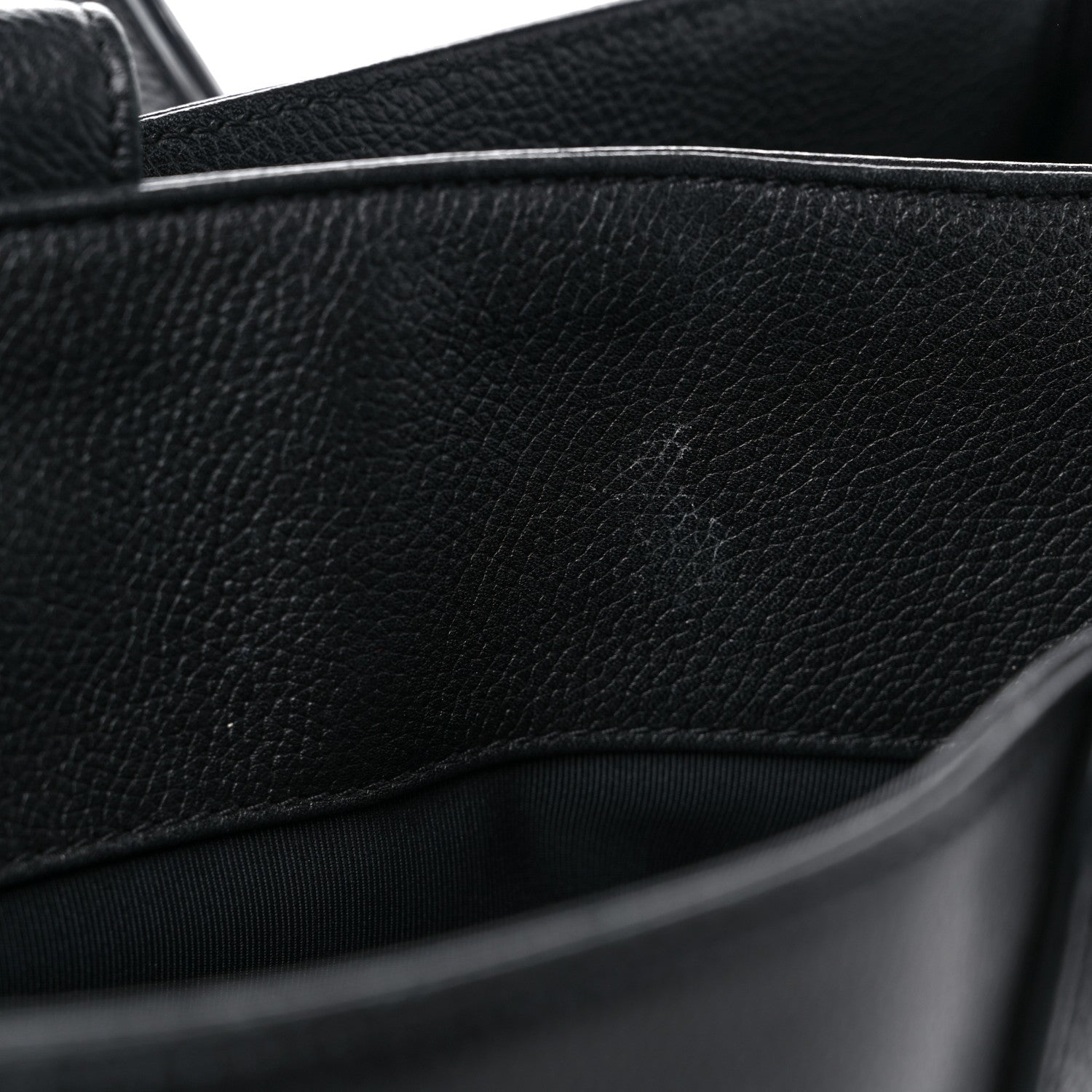 Chanel Calfskin Cerf Executive Shopper Tote Black 15 of 24