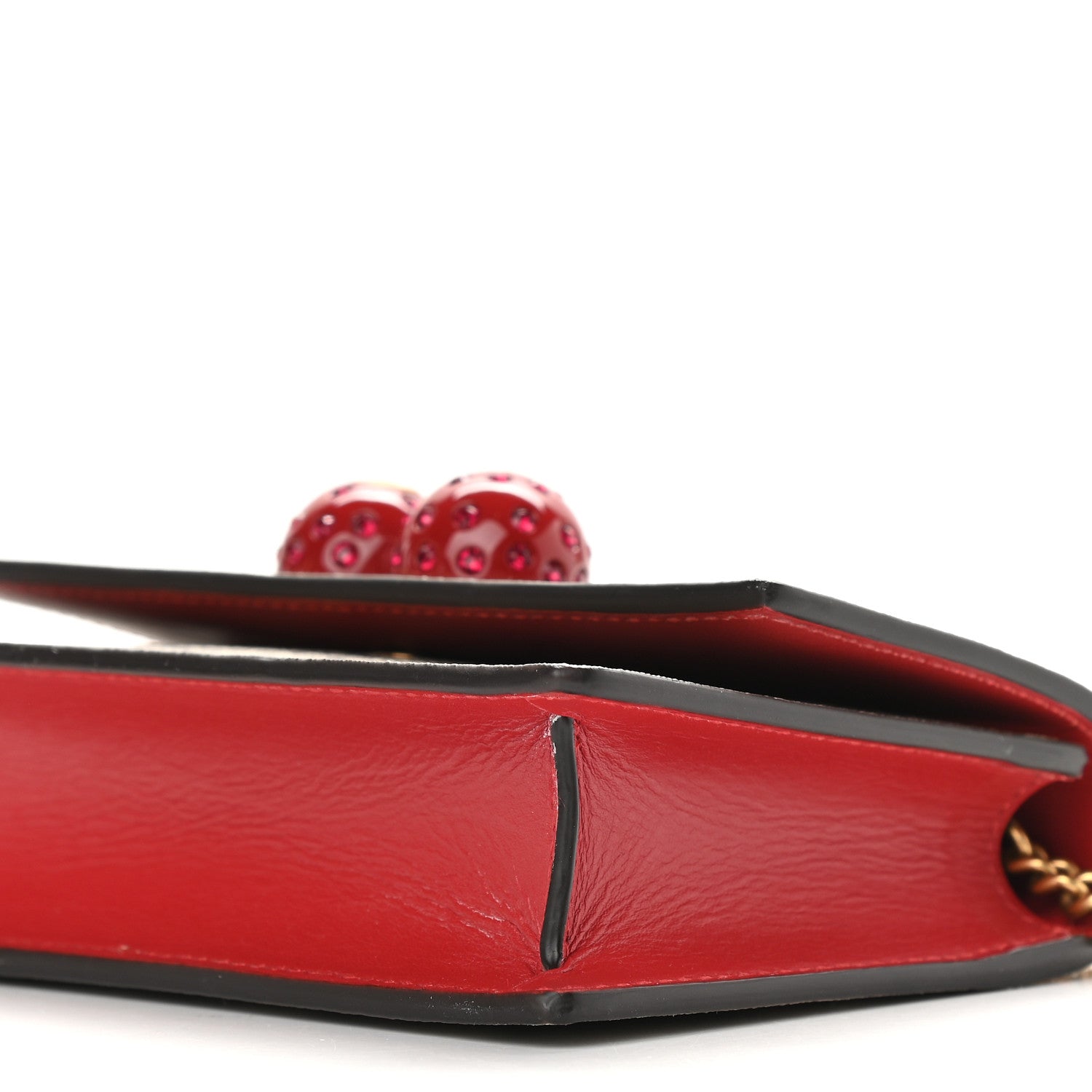 Gucci GG Supreme Monogram Mini Cherry Chain Bag 8 of 8