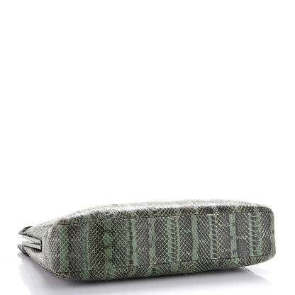 Valentino Garavani Python Shoulder Bag Green 4 of 7