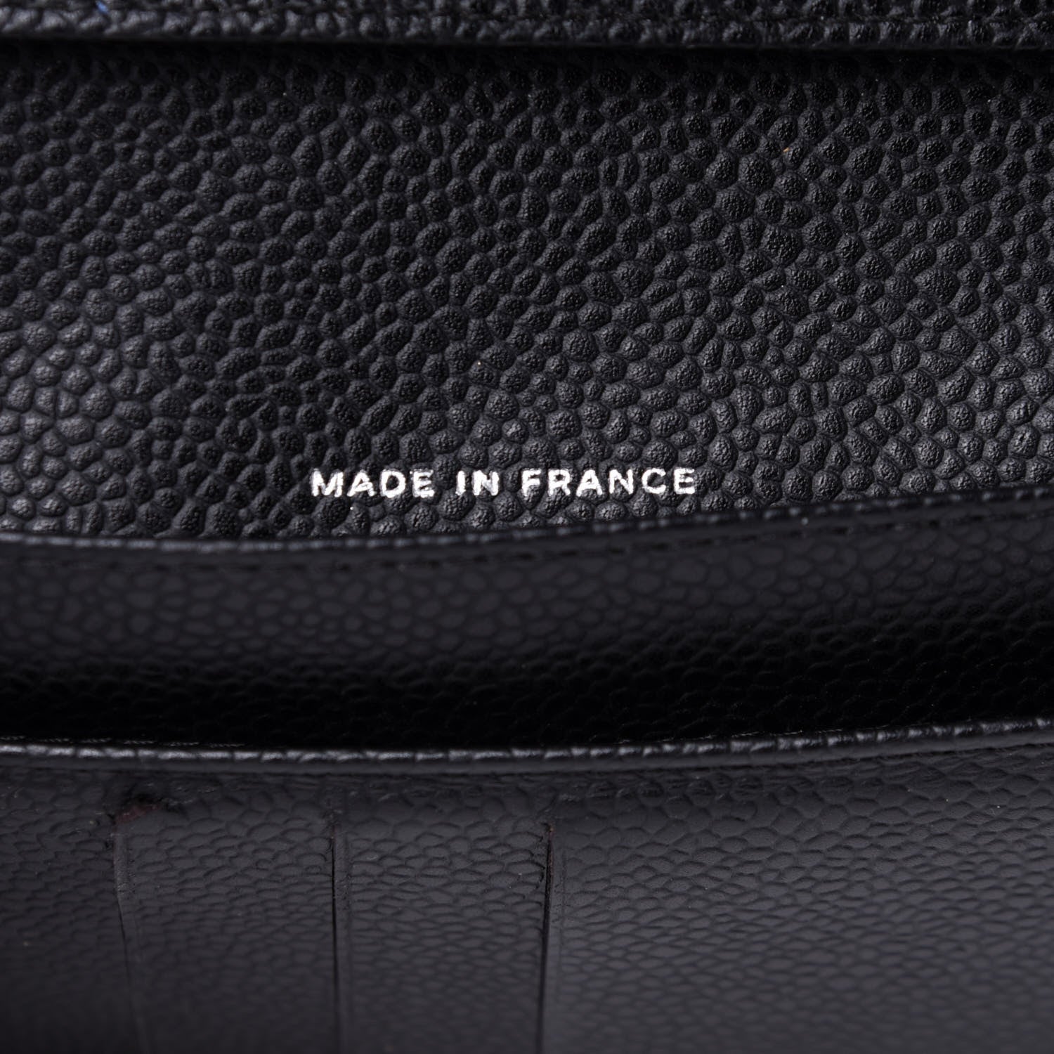 Chanel Caviar Quilted Large Flap Wallet Black 7 of 11